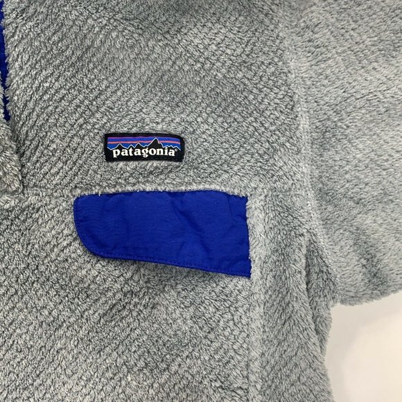 Re-tool Patagonia Fleece Pullover snap Sweater - Picture 6 of 8
